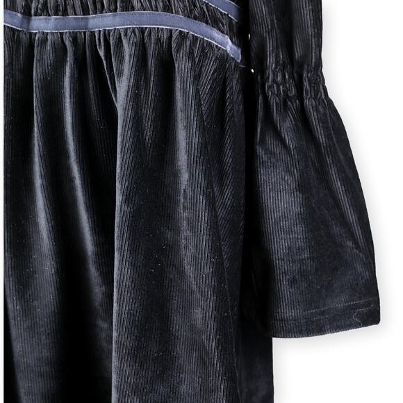 Matilda Jane Black Velvet Shift Dress NWT  4 - Picture 3 of 7